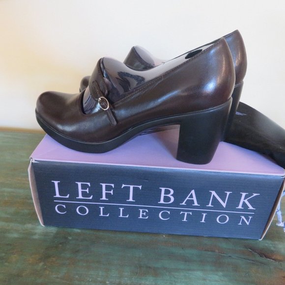 Dansko Left Bank Collection Women’s Tara Leather Napa Brown Platform Shoe 39 - Picture 3 of 9